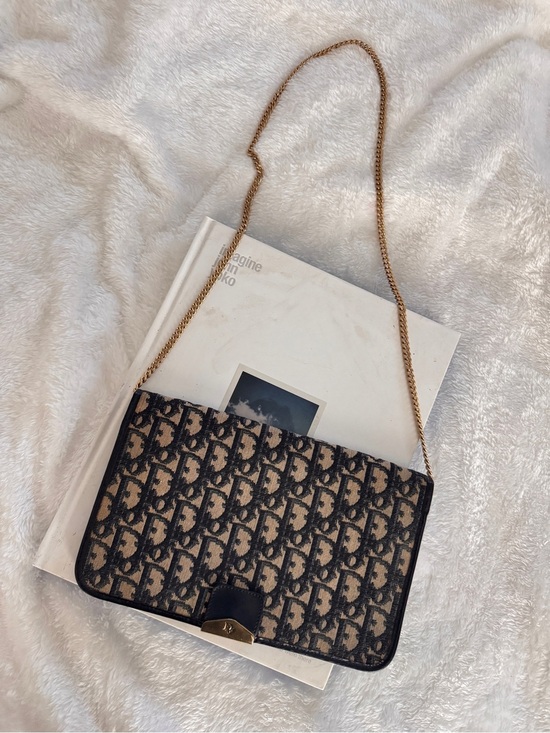 Dior Handbags - Authentic Christian Dior Trotter Chain Shoulder Bag